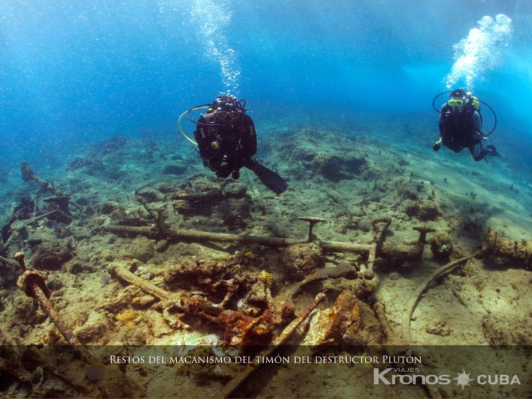 DESTROYER PLUTON - Scuba Diving in Wrecks of the Hispanic - Cuban and North American War of 1898. "DESTROYER PLUTON".