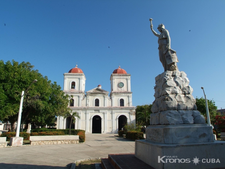 Cathedral of Gibara panoramic view, Gibara city - Jeep Tour to Gibara