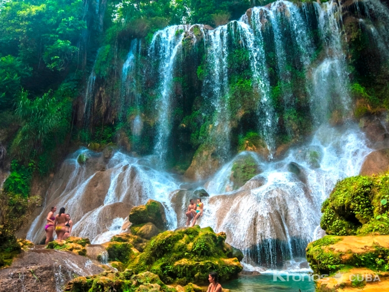 El Nicho Water Falls, Topes de Collantes natural park. - Excursión Jeep Safari "Nature Tour Nicho - Trinidad"