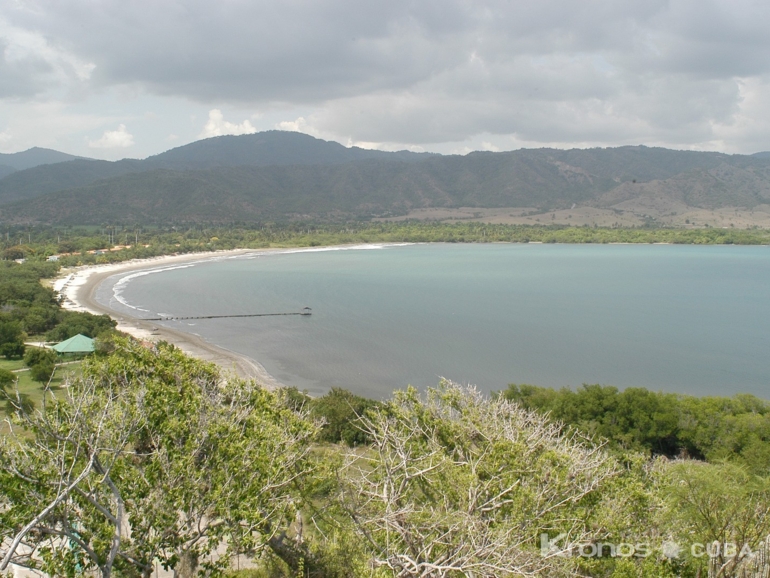 Marea del Portillo beach panoramic view, Granma - Marea del Portillo, Granma, Cuba