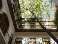 Inside patio view