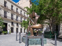 San Francisco de Asis square panoramic view, Old Havana, Havana, Cuba.