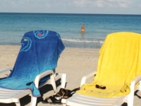 Panoramic beach view