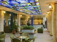 Panoramic lobby view