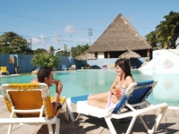 Panoramic pool view