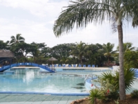 Panoramic pool view