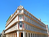 Panoramic hotel view