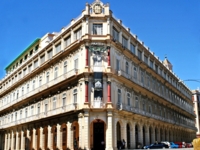 Panoramic hotel view