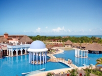 Panoramic pool view