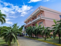 Panoramic hotel view