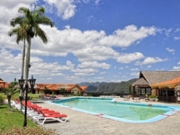 Panoramic pool view