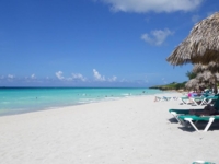 Panoramic beach view