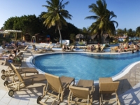 Panoramic pool view