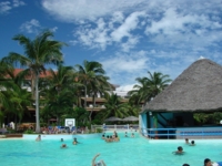 Panoramic pool view