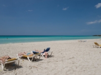 Panoramic beach view