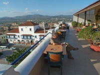 Panoramic Santiago de Cuba city view