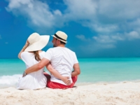 Couple at the beach