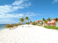 Panoramic beach view