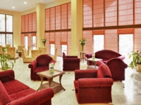 Panoramic lobby view