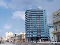 Panoramic hotel view