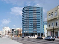 Panoramic hotel view