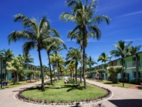 Panoramic hotel view