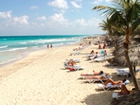 Hotel's beach panoramic view