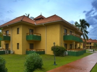 Hotel & gardens panoramic view