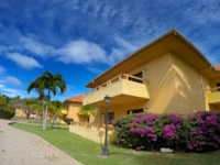 Hotel & gardens panoramic view