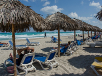 Hotel's beach panoramic view