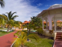 Hotel & gardens panoramic view