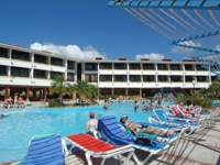 Panoramic pool view