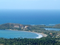 Panoramic hotel & beach view