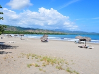 Panoramic beach view