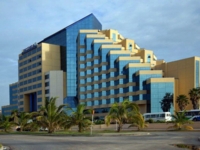 Panoramic hotel view