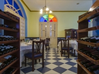 Restaurant wine cellar