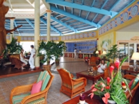 Panoramic lobby & reception view