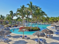 Panoramic pool view