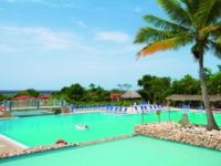 Panoramic pool view