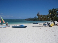 Panoramic beach view