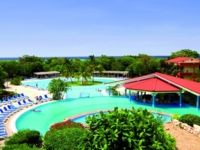 Panoramic pool view