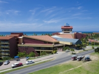 Panoramic hotel view