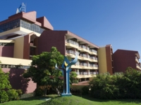 Panoramic hotel view