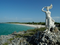 Panoramic beach view