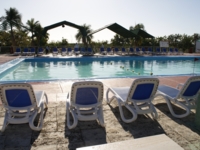 Panoramic pool view