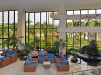 Panoramic lobby view