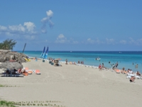 Panoramic beach view