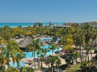 Panoramic pool view