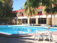 Panoramic pool view