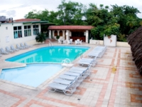 Panoramic pool view